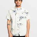 Apero Organic Classics Short Sleeve Shirt - Silver Birch Print
