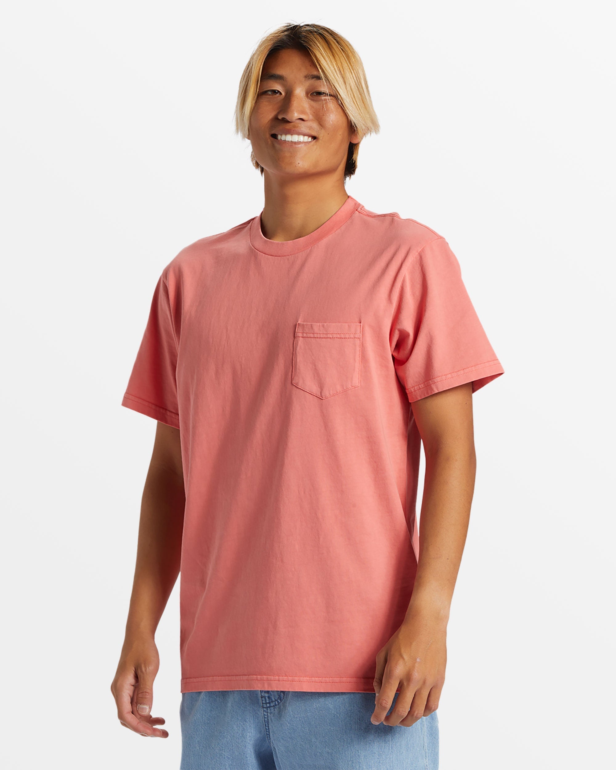 Salt Water Pocket Tee T-Shirt - Spiced Coral | Quiksilver