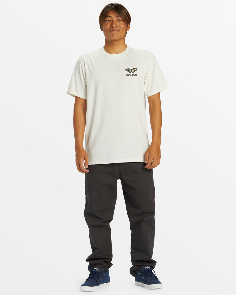 Harsh Mellow T-Shirt - Gardenia – Quiksilver