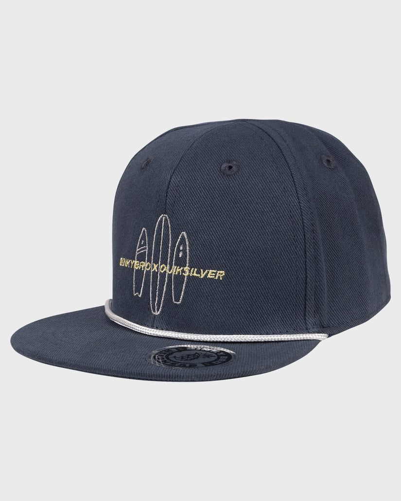 BinkyBro x Quiksilver Navy Hat BinkyBro x Quiksilver Navy Hat