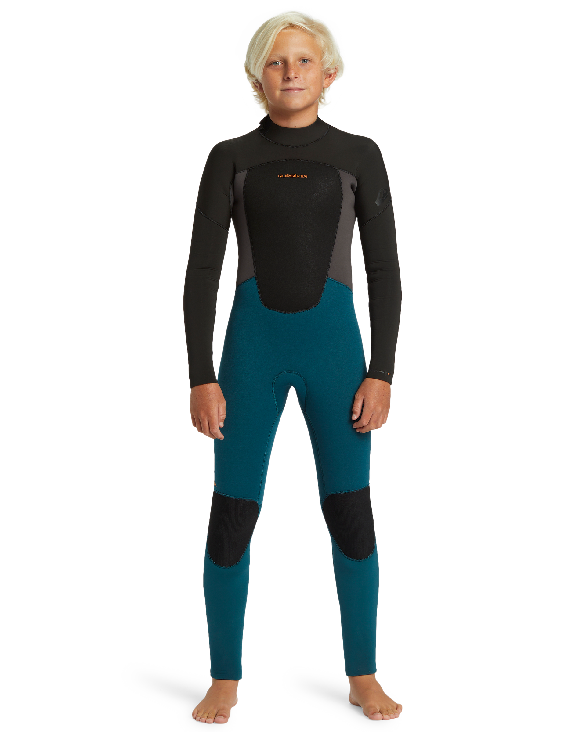 5/4/3 Prologue Boys Back Zip Wetsuit - Midnight Turquoise | Quiksilver