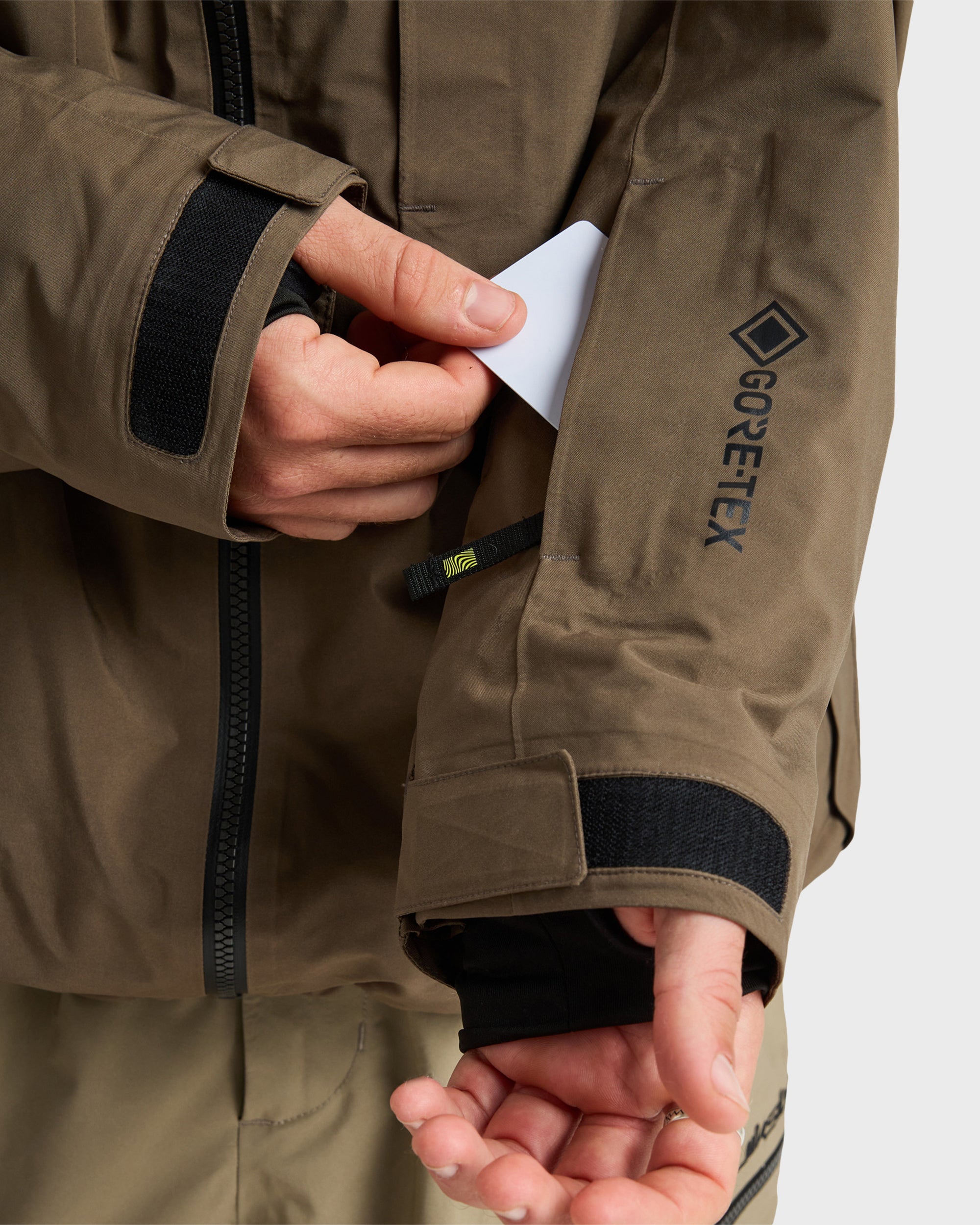 Forever Stretch GORE-TEX Jacket - Canteen | Quiksilver