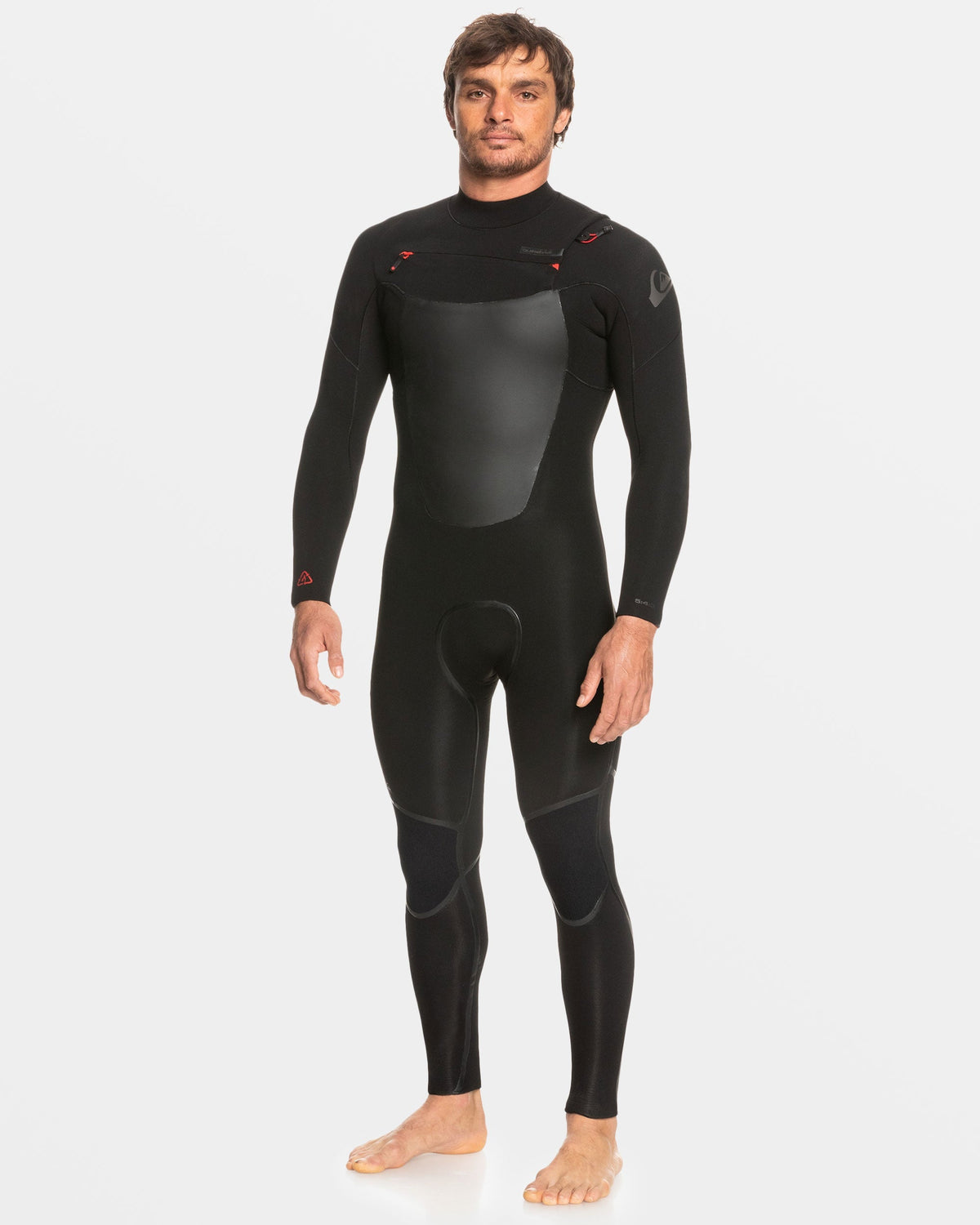5/4/3mm Marathon Sessions Chest Zip Wetsuit - Black BLACK 6