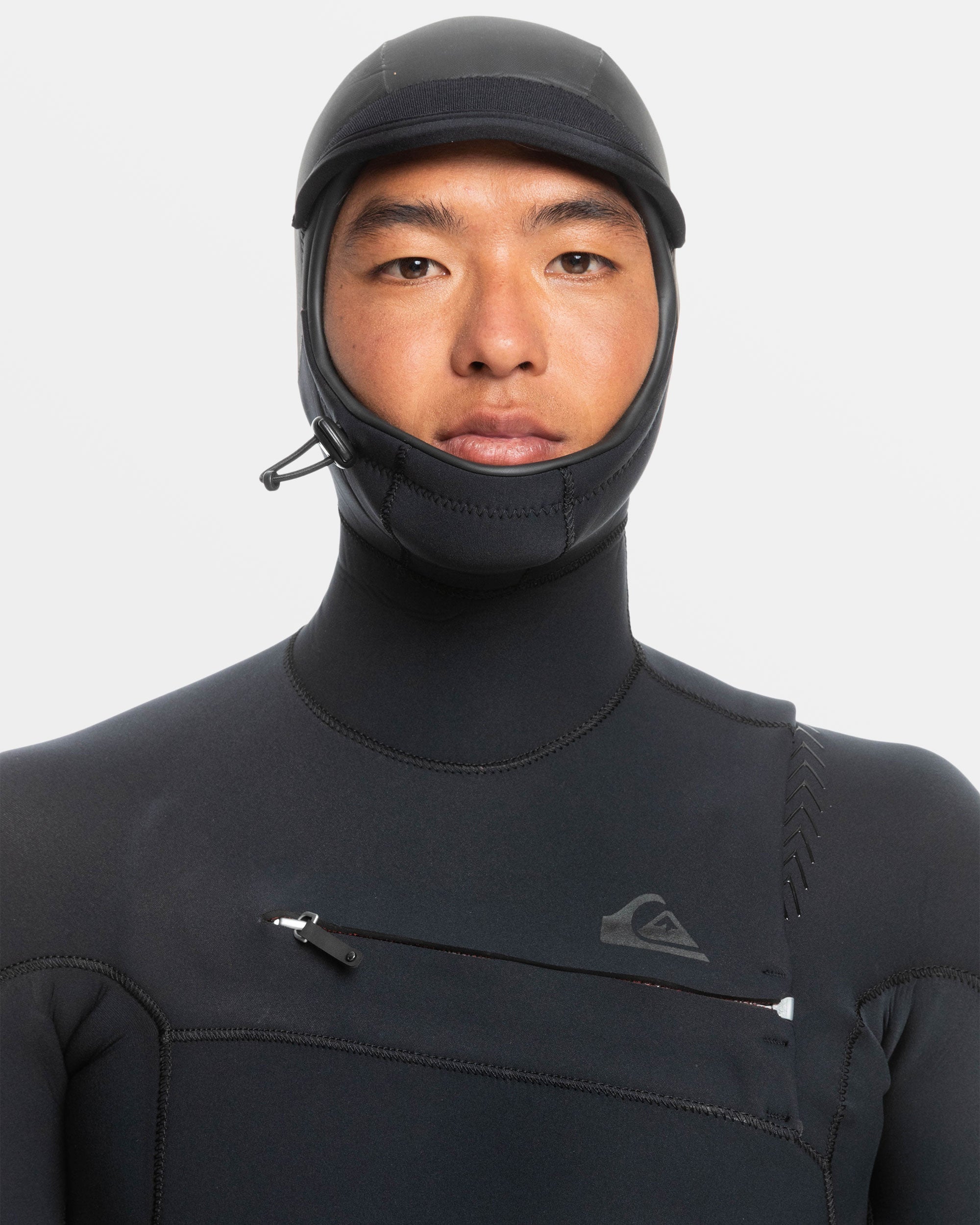 5/4/3mm Highline Hooded GBS Chest Zip Wetsuit - Black – Quiksilver