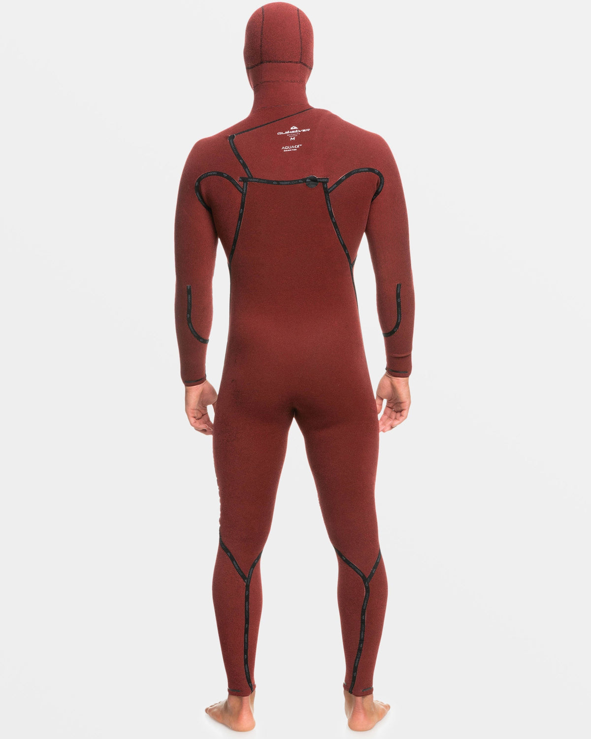 5/4/3mm Highline Hooded Chest Zip Wetsuit - Black BLACK 4