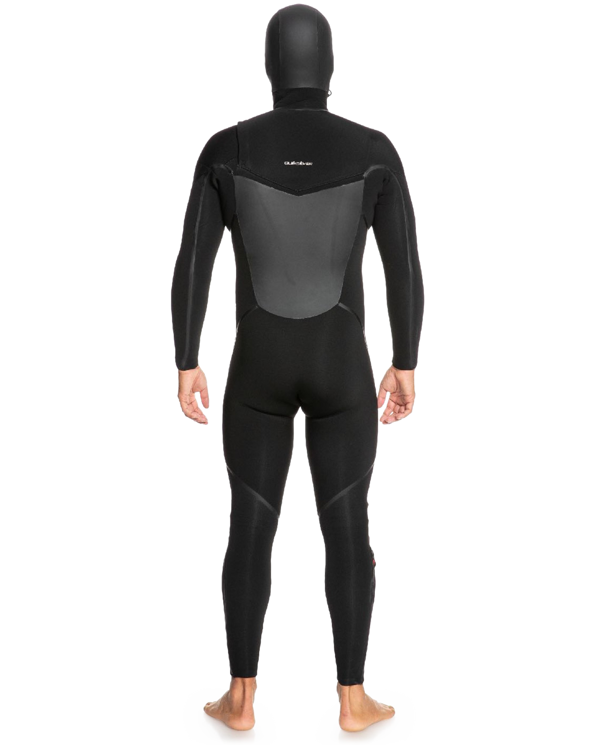 5/4/3 Marathon Sessions Hooded Chest Zip Wetsuit - Black