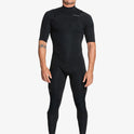 2/2 Everyday Sessions Chest Zip Short Sleeve Wetsuit - Black