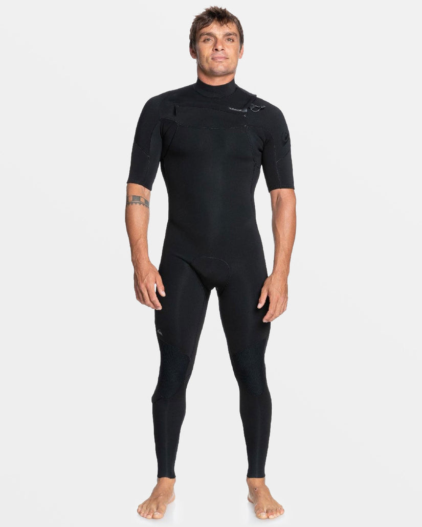 2/2mm Everyday Sessions Short Sleeve Spring Suit - Black | Quiksilver