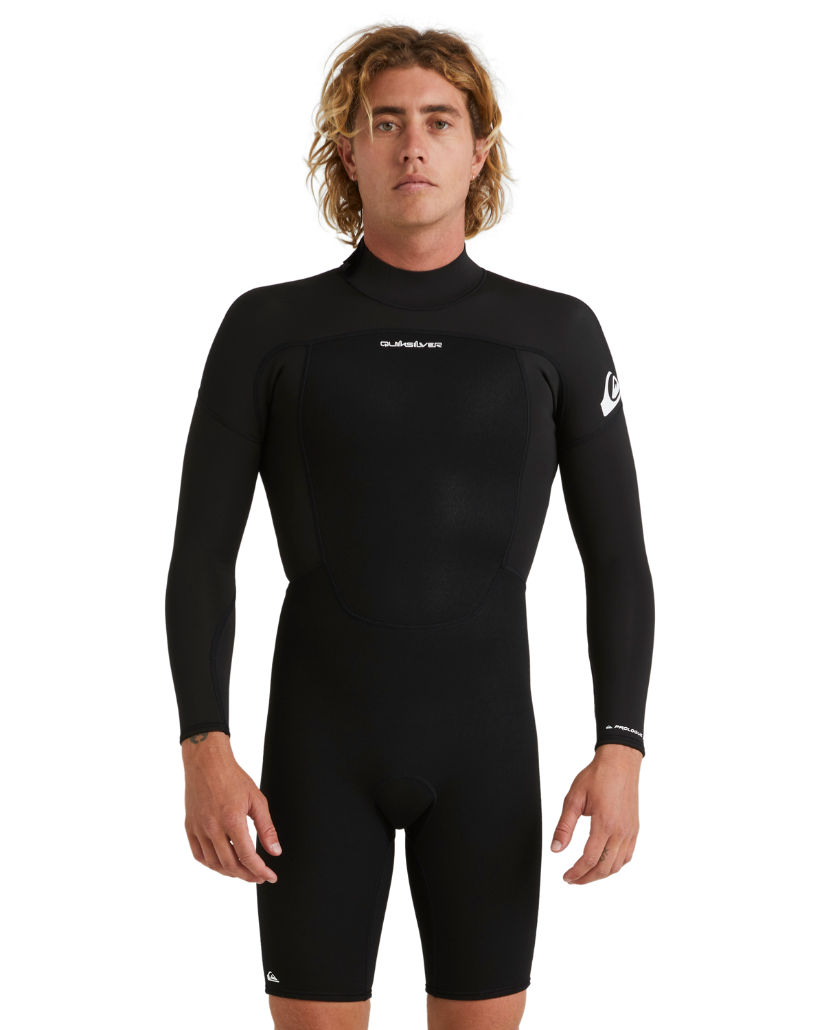 2/2 Prologue Long Sleeve Back Zip Wetsuit - Black – Quiksilver