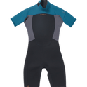2/2 Prologue Back Zip Spring Suit - Midnight Turquoise