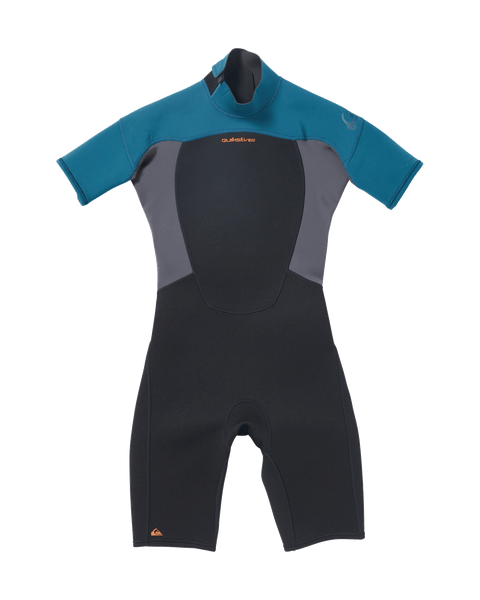 2/2 Prologue Back Zip Spring Suit - Midnight Turquoise | Quiksilver