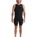 2Mm Highline Pro Impact Short John Impact Wetsuit - Black
