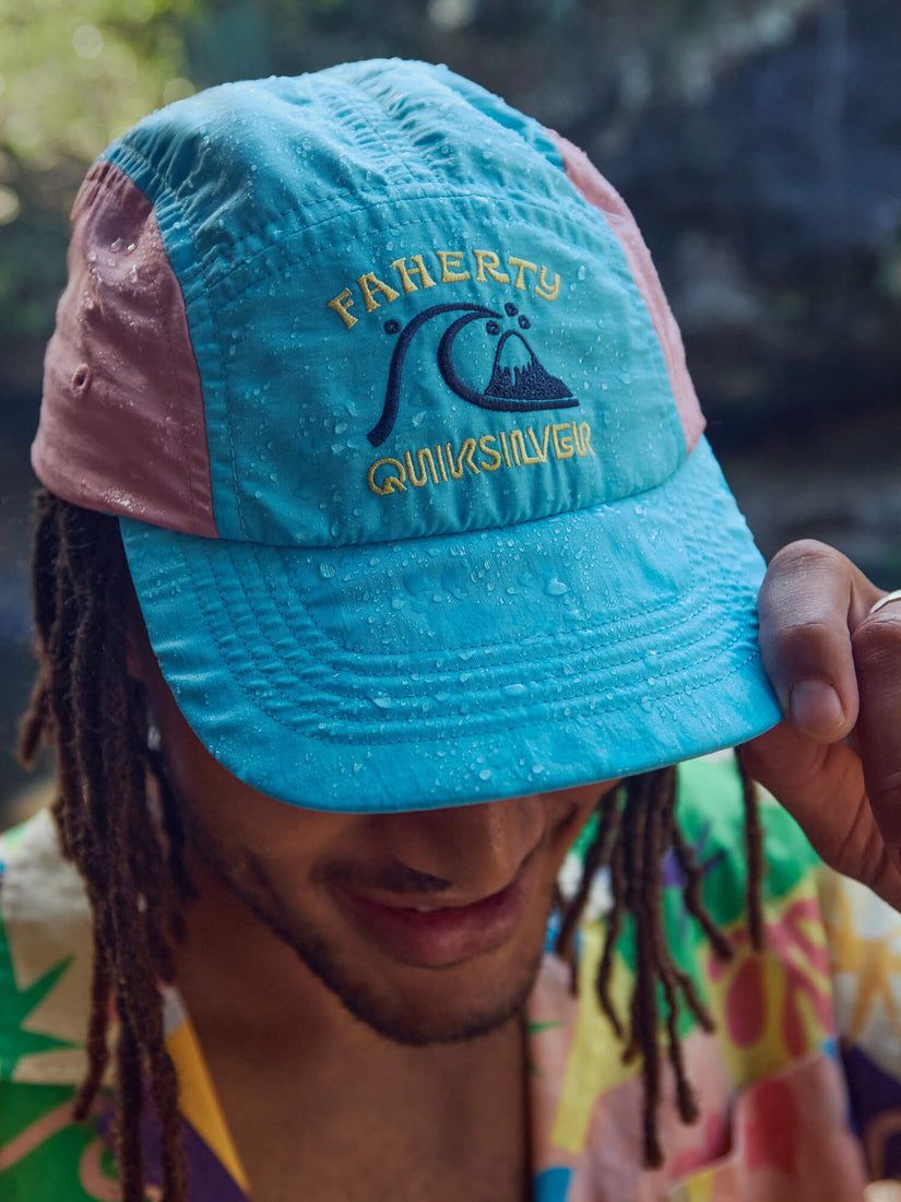 FAHERTY X QUIKSILVER TECH CAMP HAT - TREE FROG