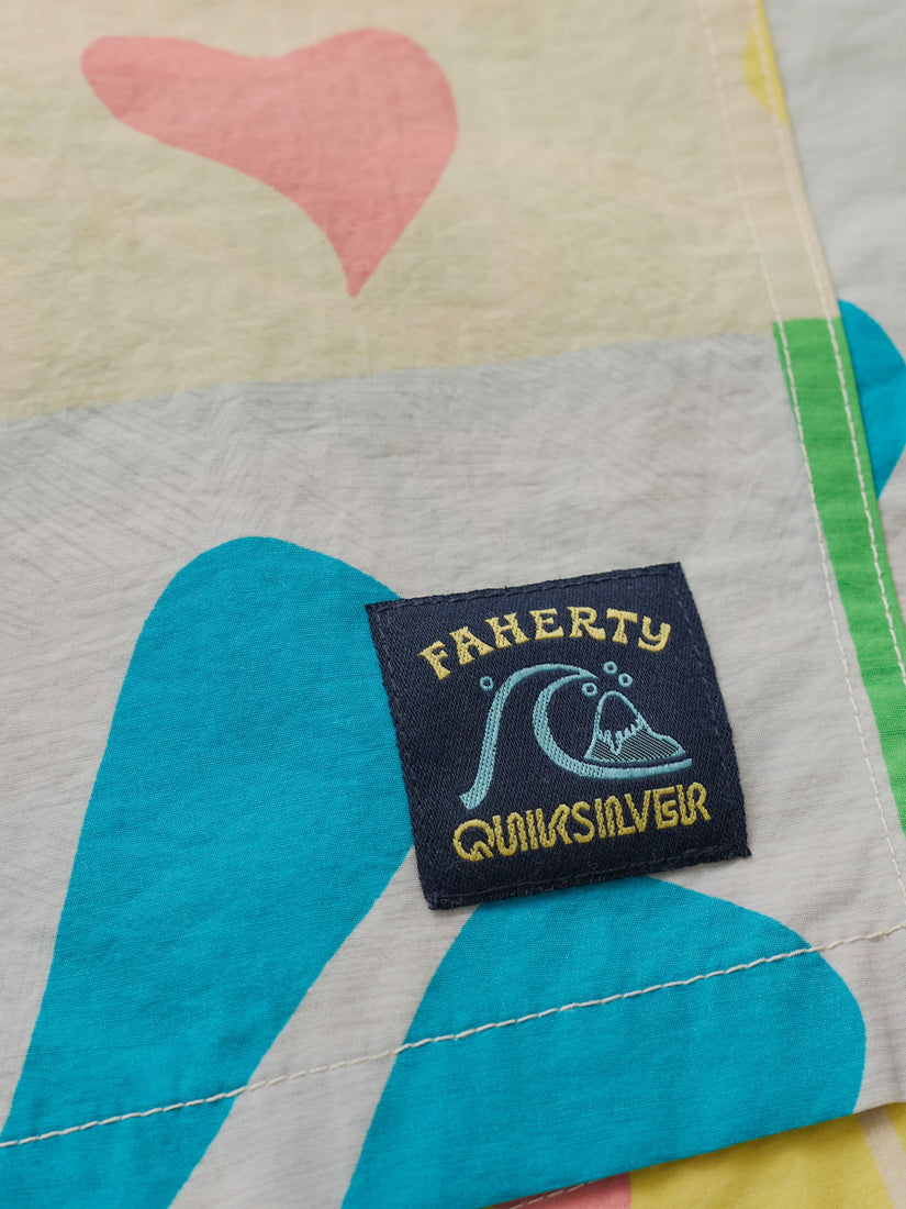 FAHERTY X QUIKSILVER BOARDSHORT - SUNSHINE COAST TILE