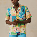 FAHERTY X QUIKSILVER SS CAMP SHIRT - SUNSHINE COAST TILE