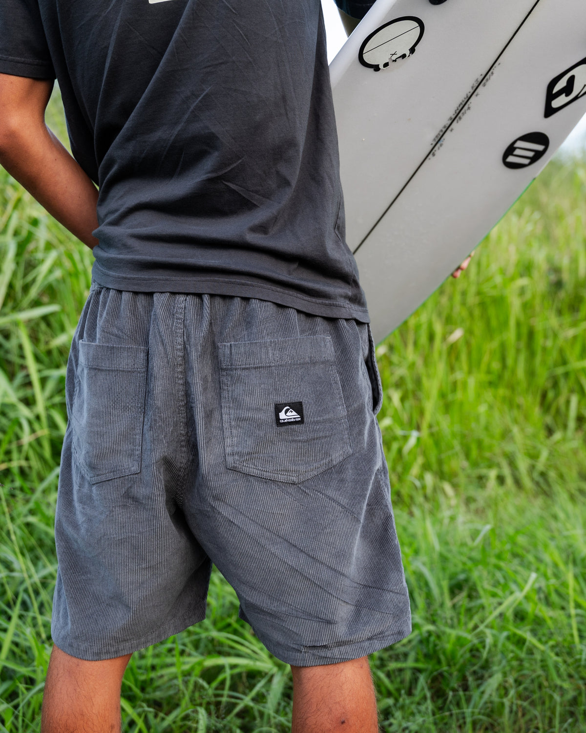 Taxer Corduroy Shorts - Iron Gate