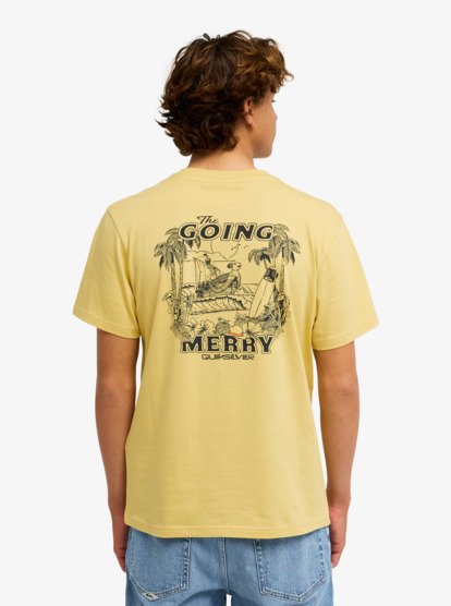 One Piece Merry Short Sleeve T-Shirt - Pampas | Quiksilver
