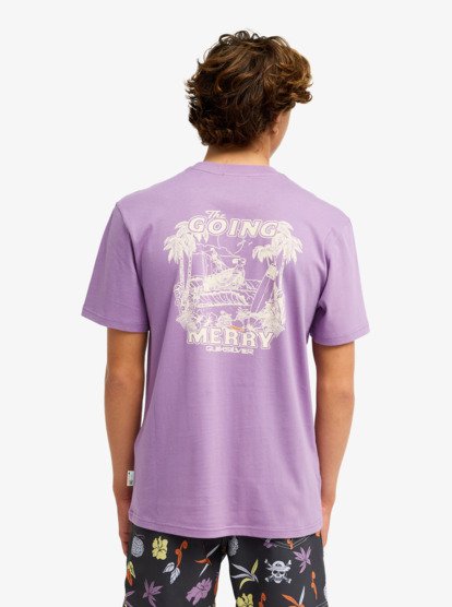 One Piece Merry Short Sleeve T-Shirt - Orchid Mist | Quiksilver