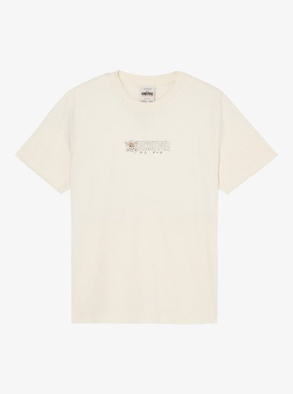One Piece Wanted Short Sleeve T-Shirt - Black/White | Quiksilver