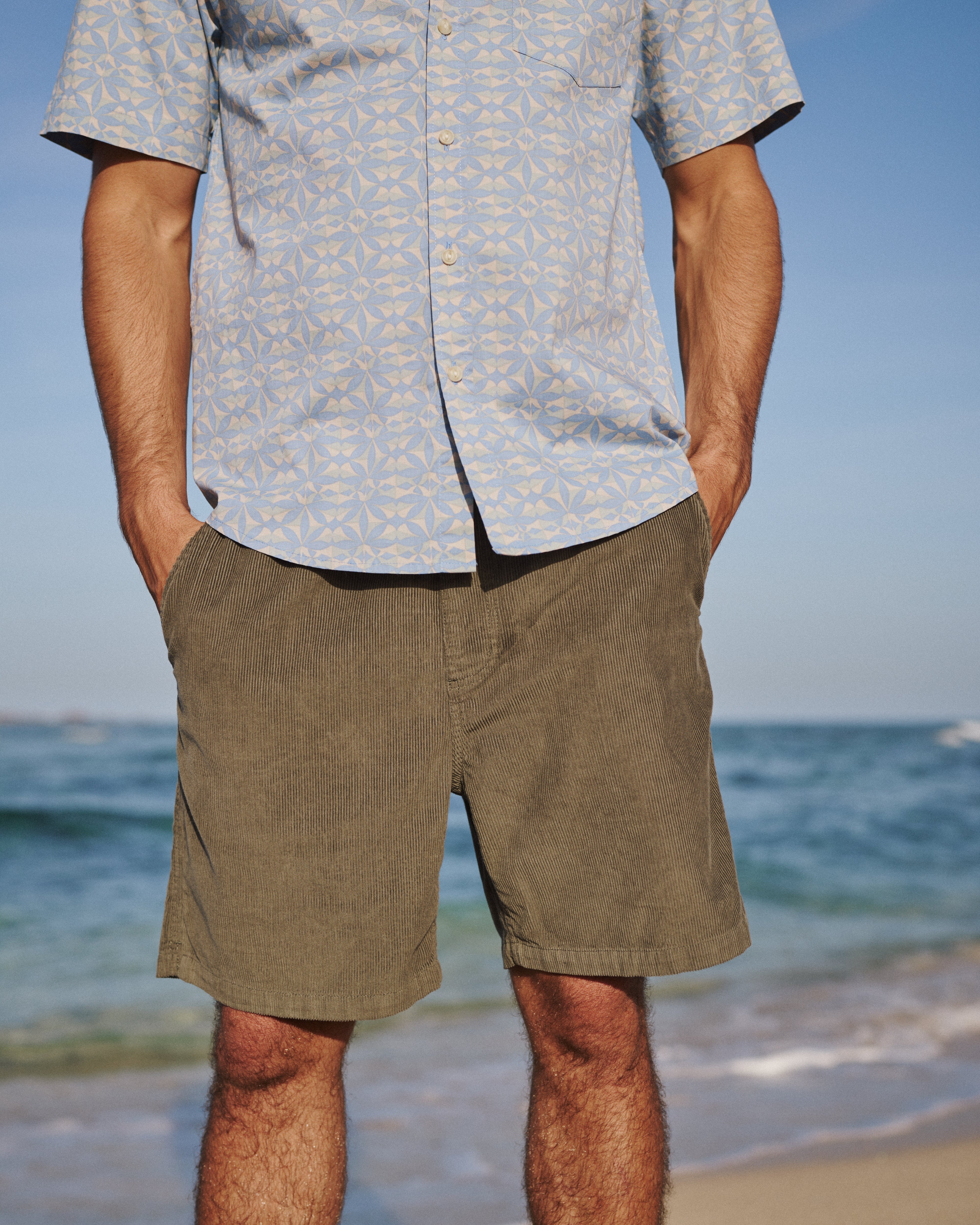 Taxer Corduroy Shorts - Grape Leaf – Quiksilver