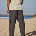 Beach Stretch Canvas Pants - Iron Gate