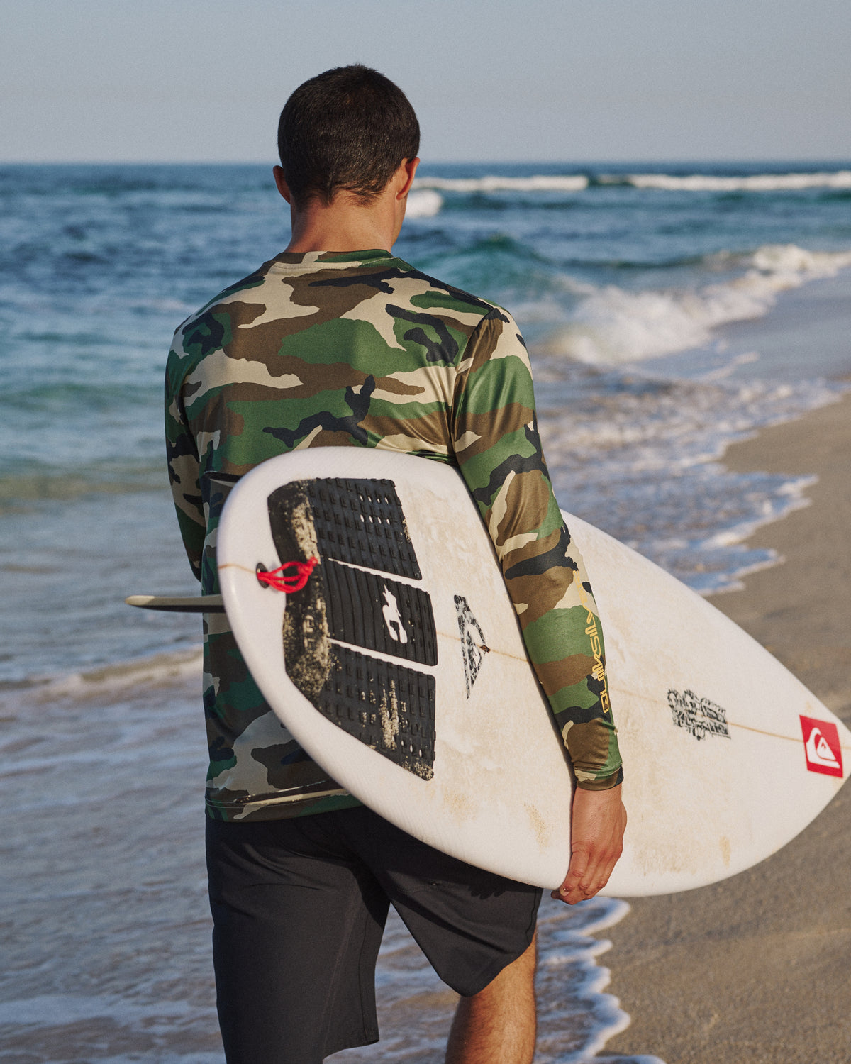 Everyday 50 UPF Long Sleeve Surf Tee - Camo