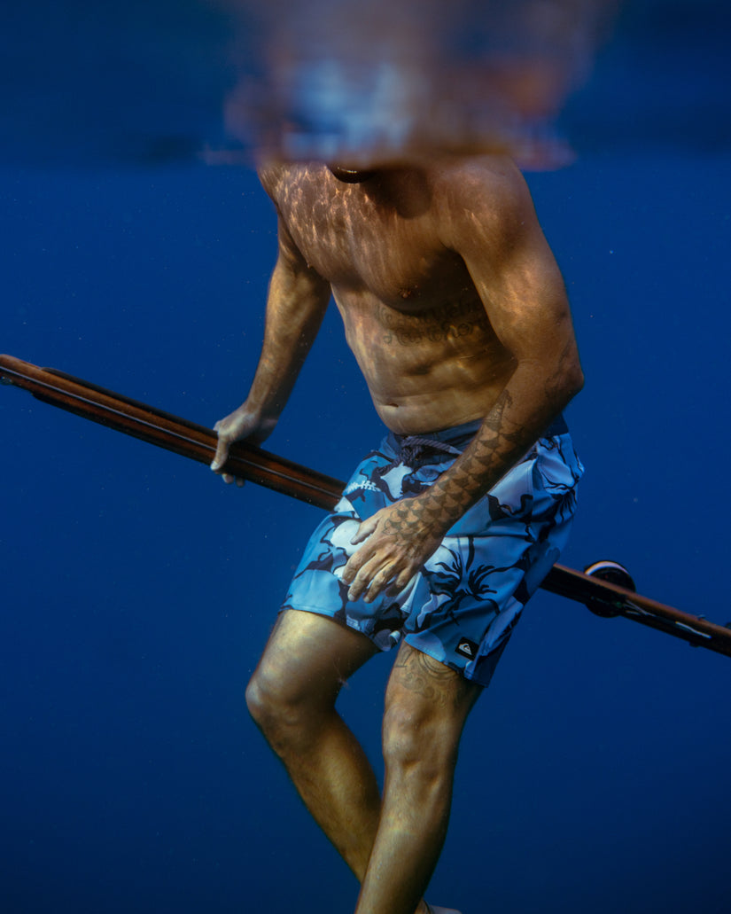 Waterman Boca 19" Boardshorts - Blue Nights