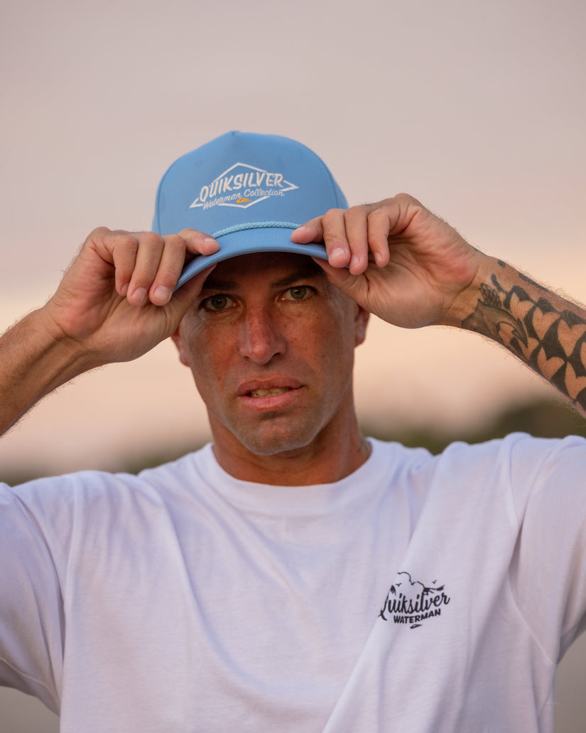 Waterman Hull Flexfit Hat - Blue Shadow