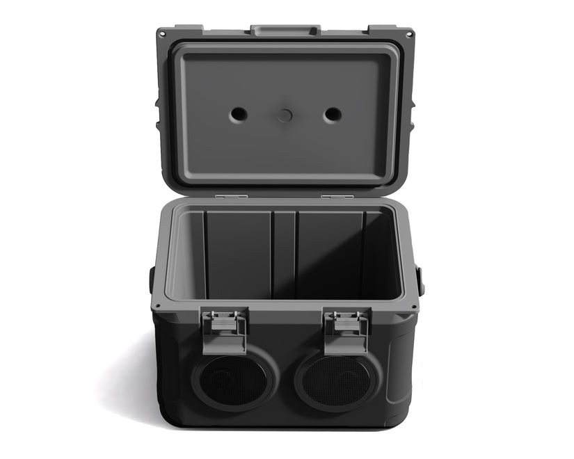 Quiksilver Huntington Box Cooler with Built-In Bluetooth Speakers