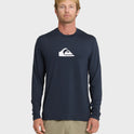 Comp Logo Large Logo Long Sleeve Rashguard - Navy