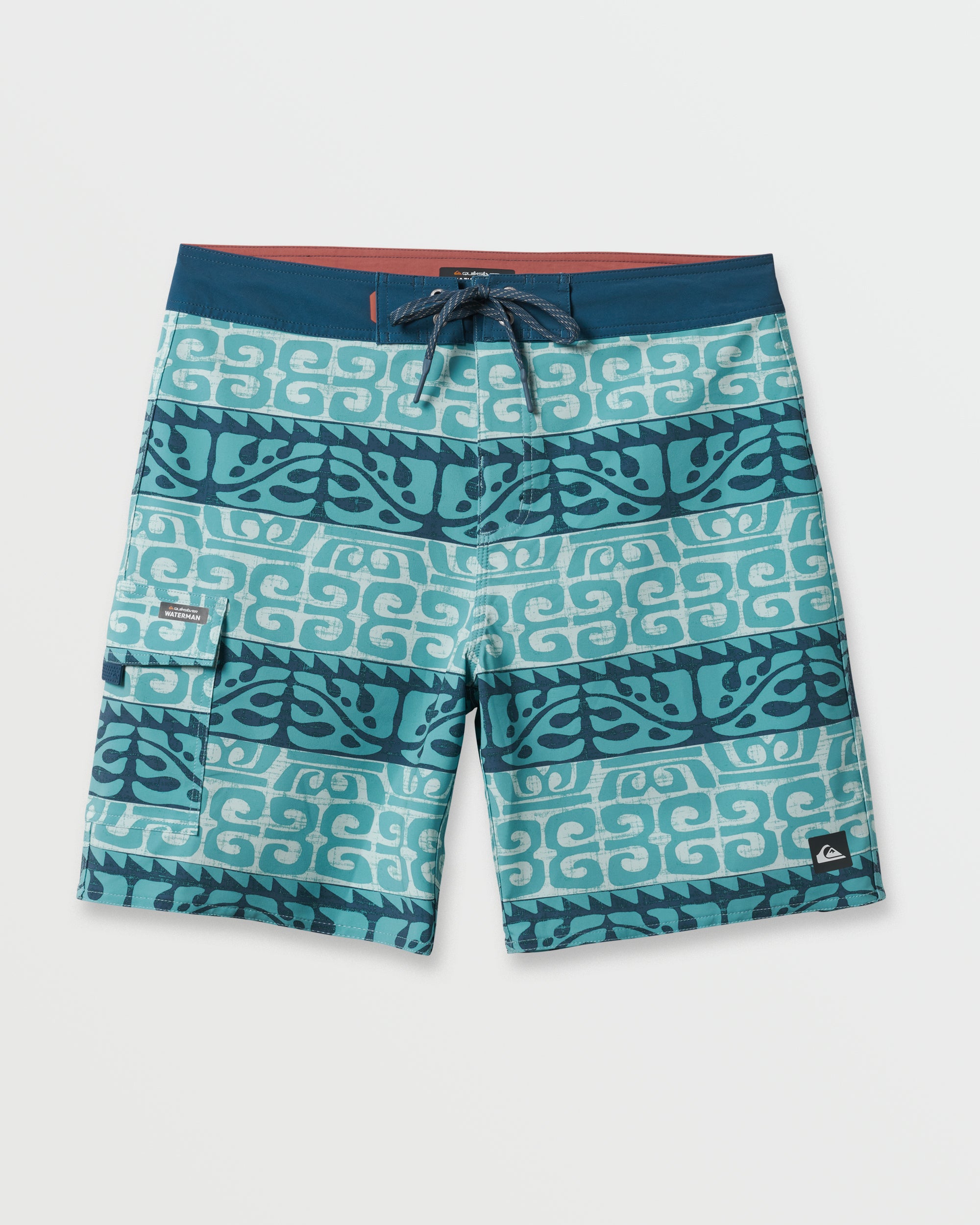 Waterman Stacked Boardshorts - Aqua | Quiksilver