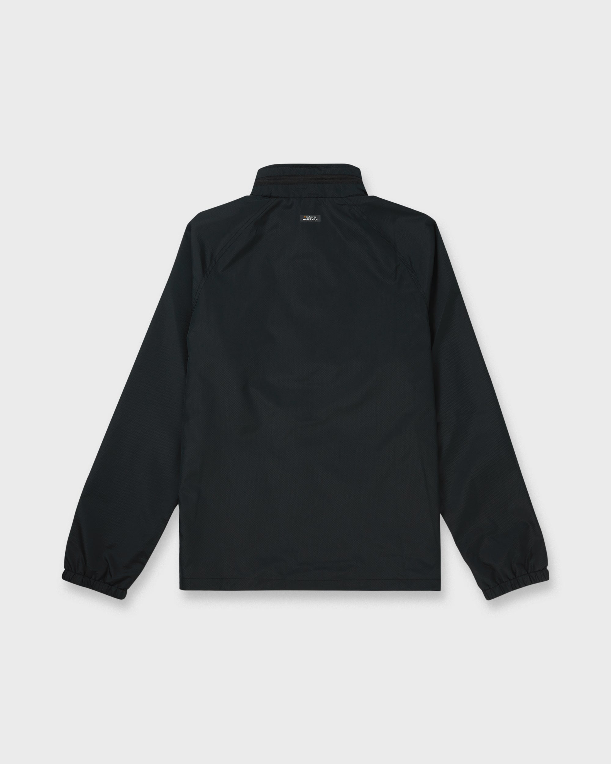 Waterman Shell Shock Water-Resistant Windbreaker - Black | Quiksilver