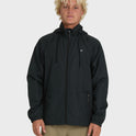 Waterman Shell Shock Water-Resistant Windbreaker - Black