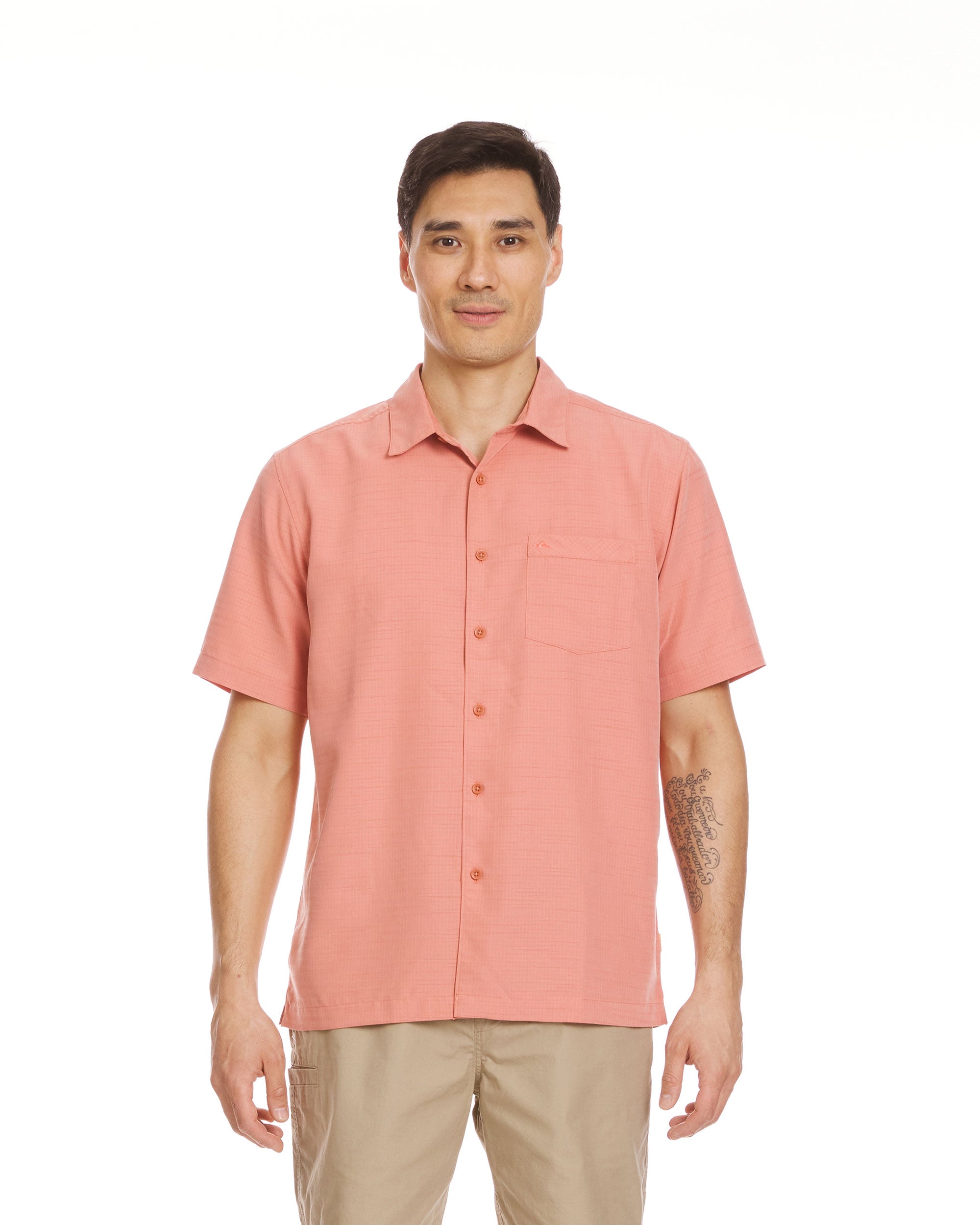 Waterman Centinela Premium Anti-Wrinkle Shirt - Apricot | Quiksilver