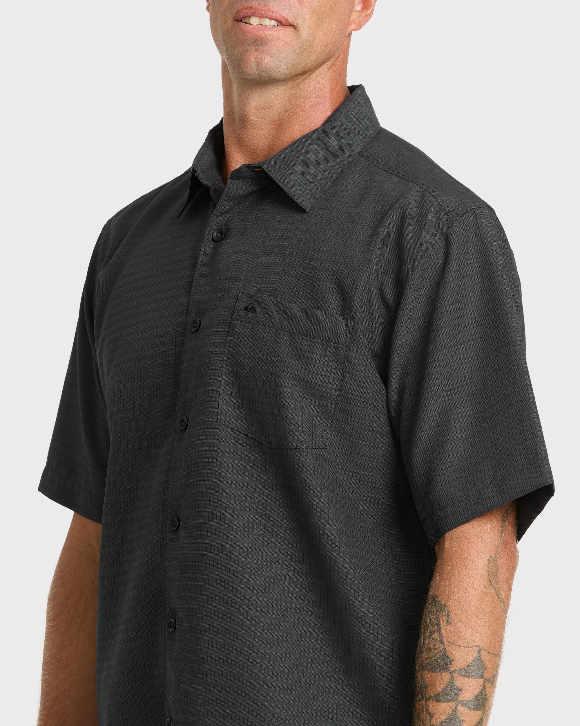Waterman Centinela Premium Anti-Wrinkle Shirt - Black | Quiksilver