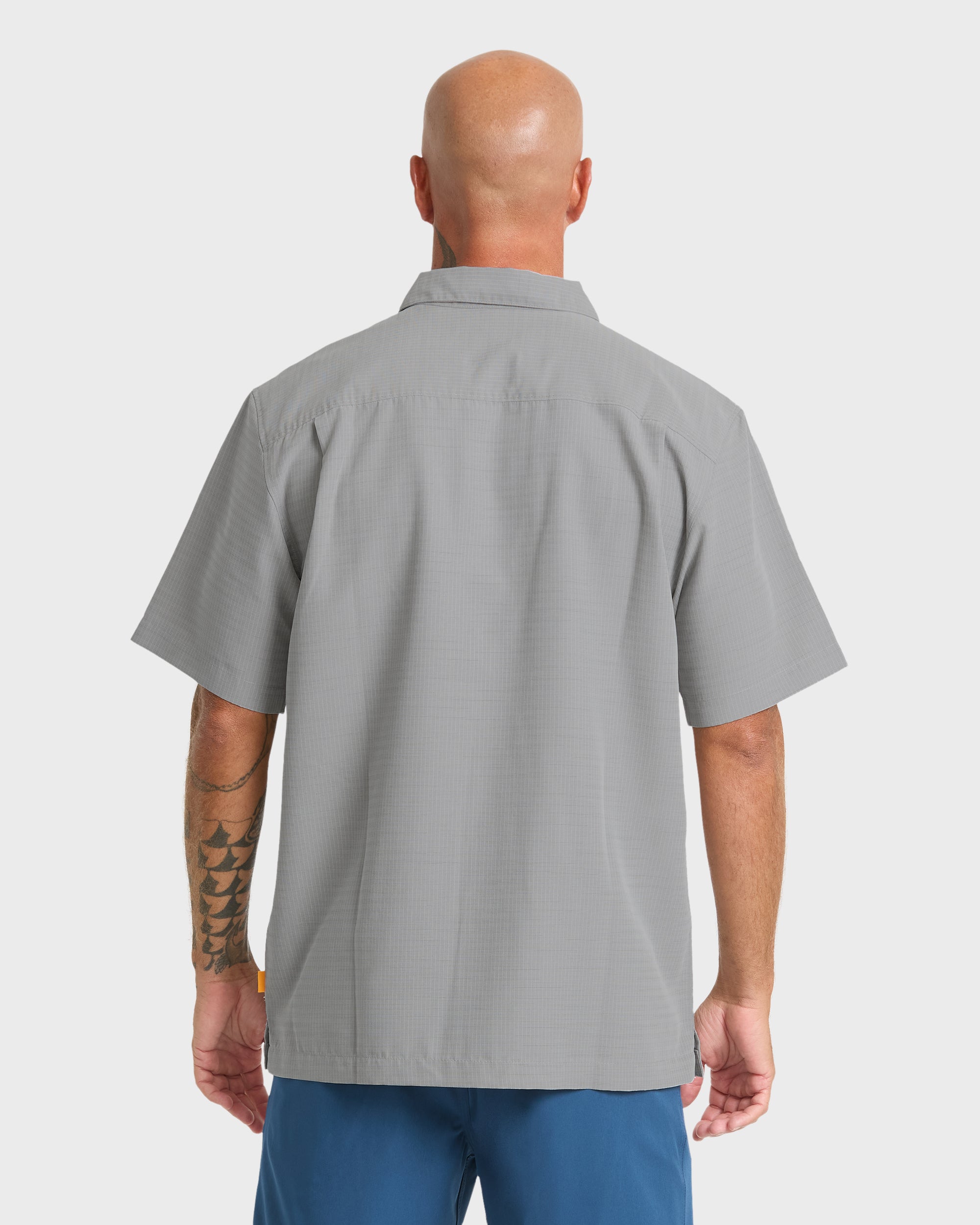 Waterman Centinela Premium Anti-Wrinkle Shirt - Grey | Quiksilver
