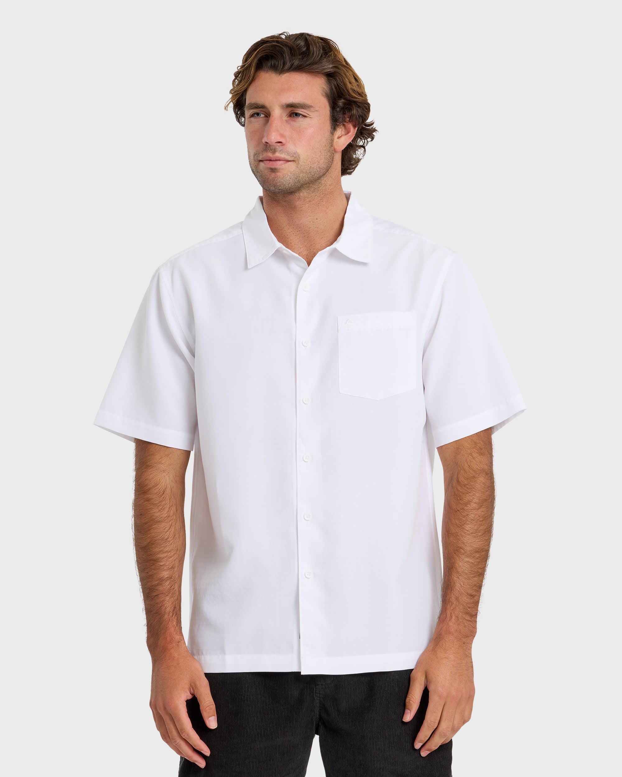 Waterman Centinela Premium Anti-Wrinkle Shirt - White | Quiksilver