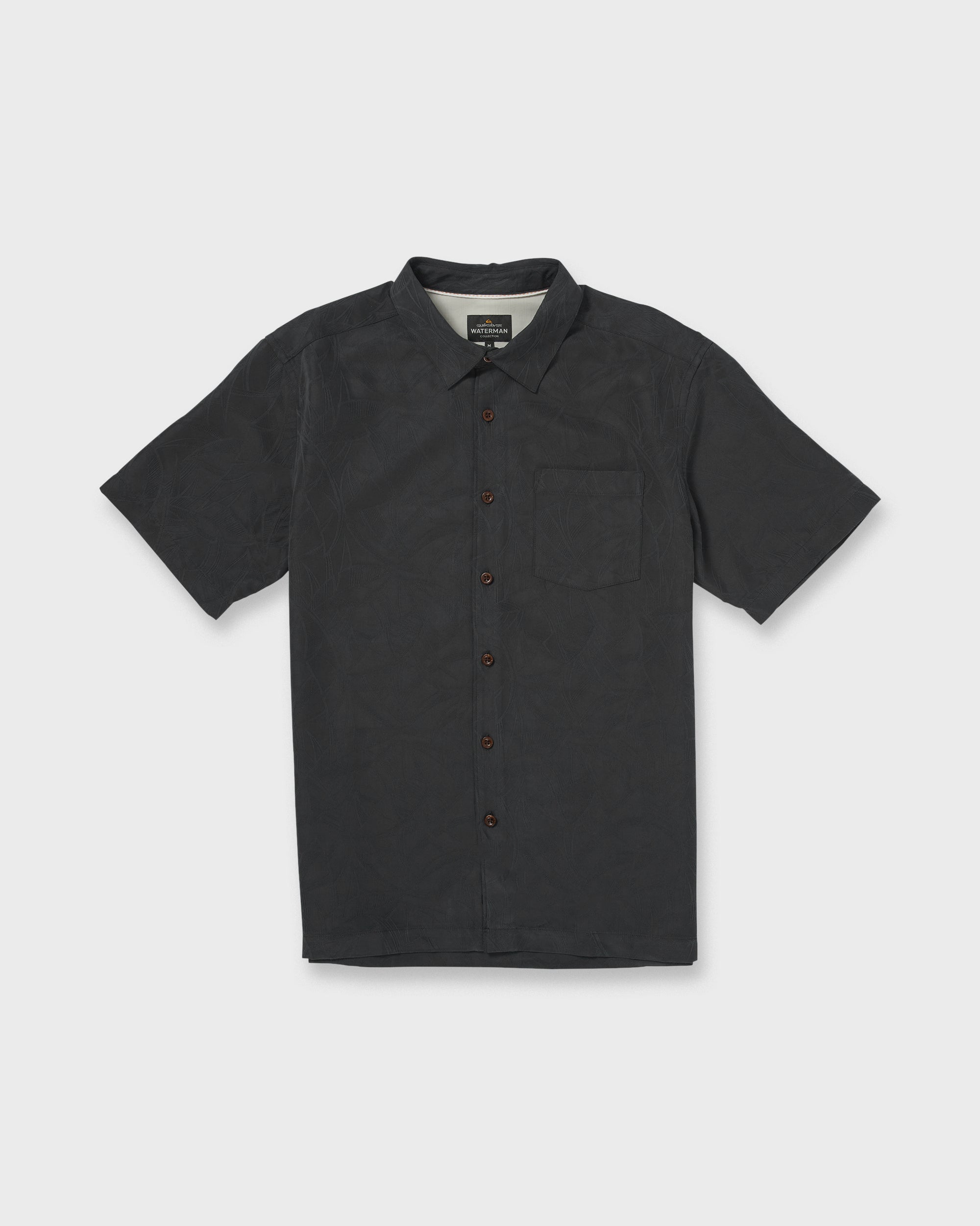 Waterman Island Jungle Short Sleeve Shirt - Phantom – Quiksilver