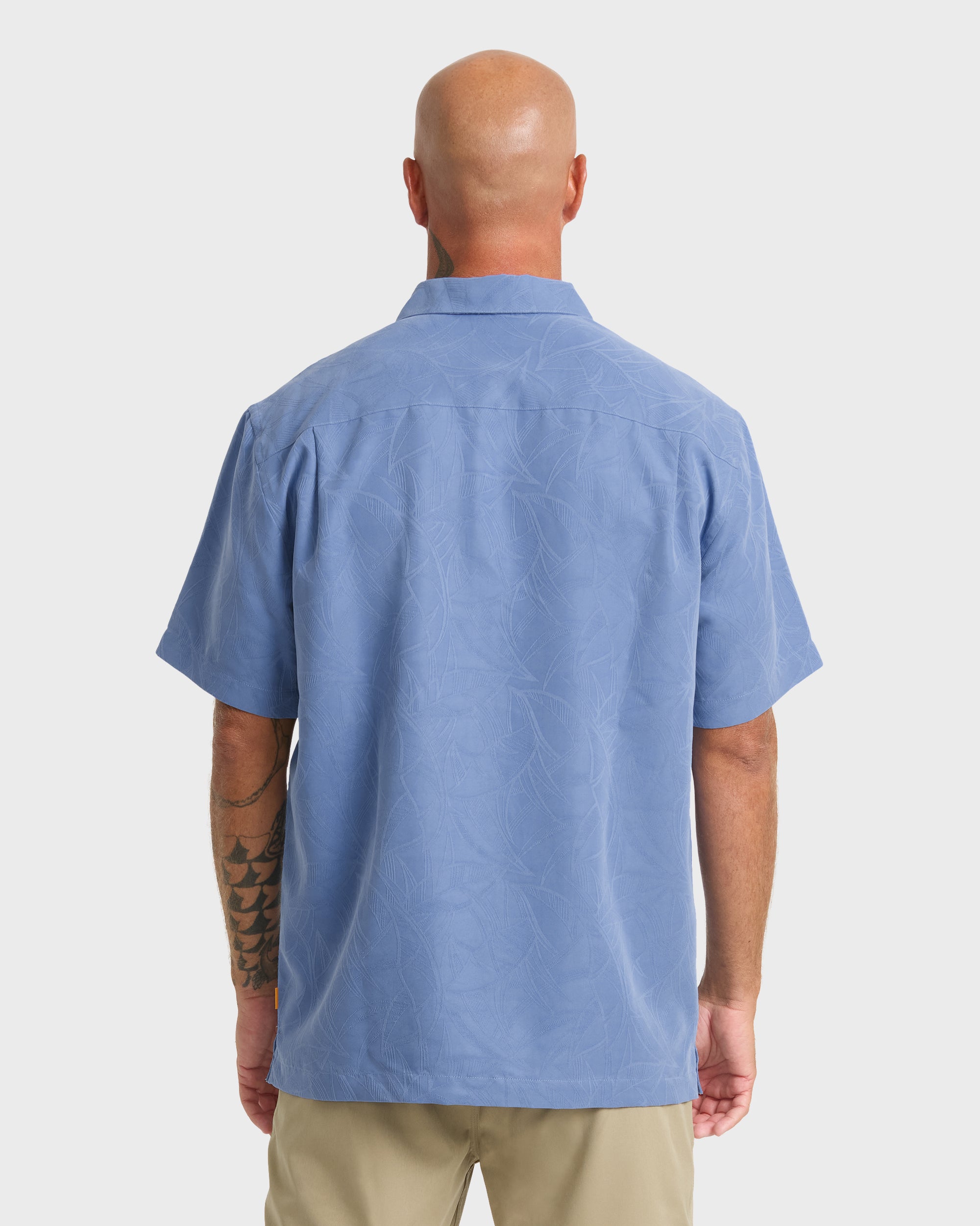 Waterman Island Jungle Shirt - Riviera | Quiksilver