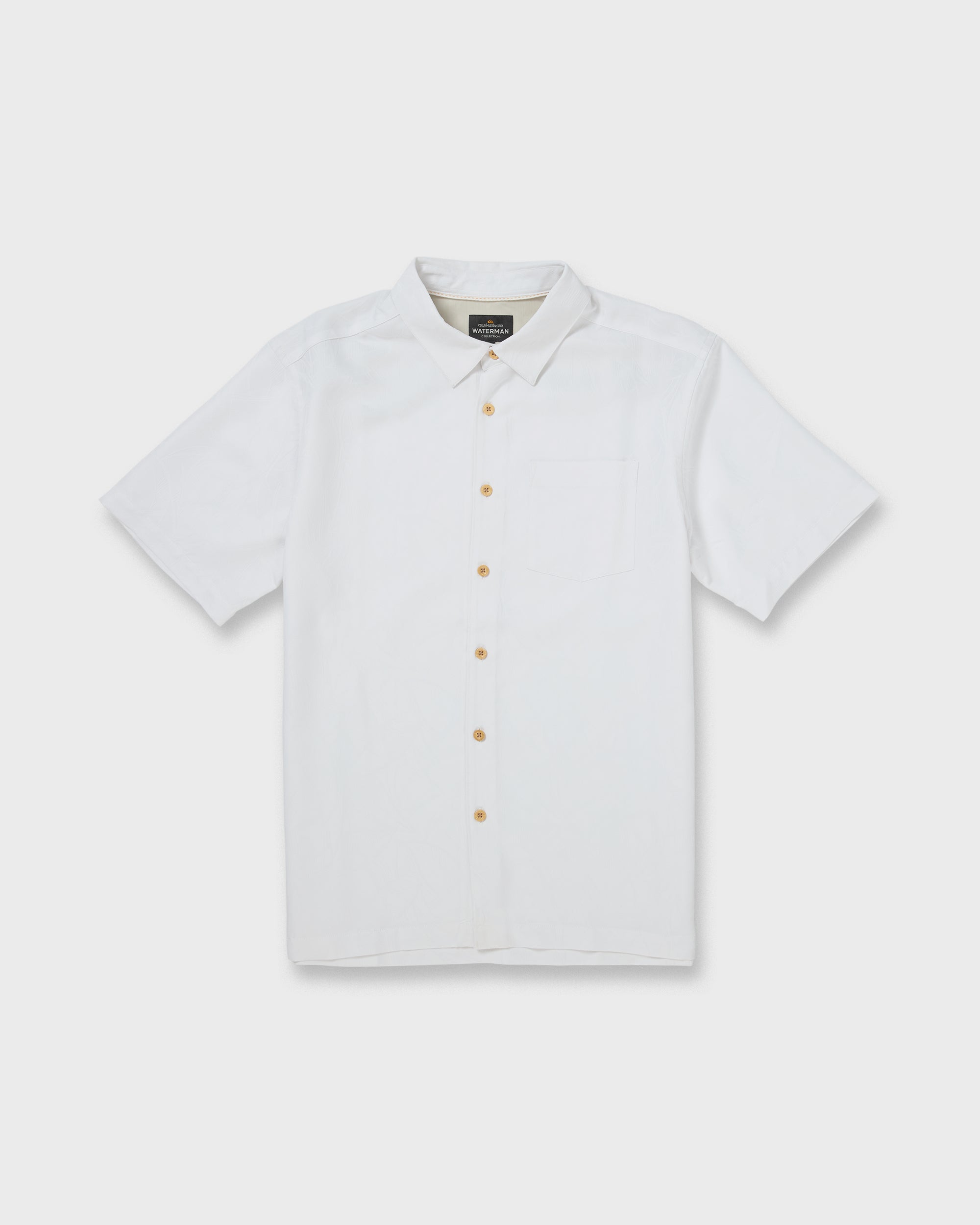 Waterman Island Jungle Shirt - White | Quiksilver
