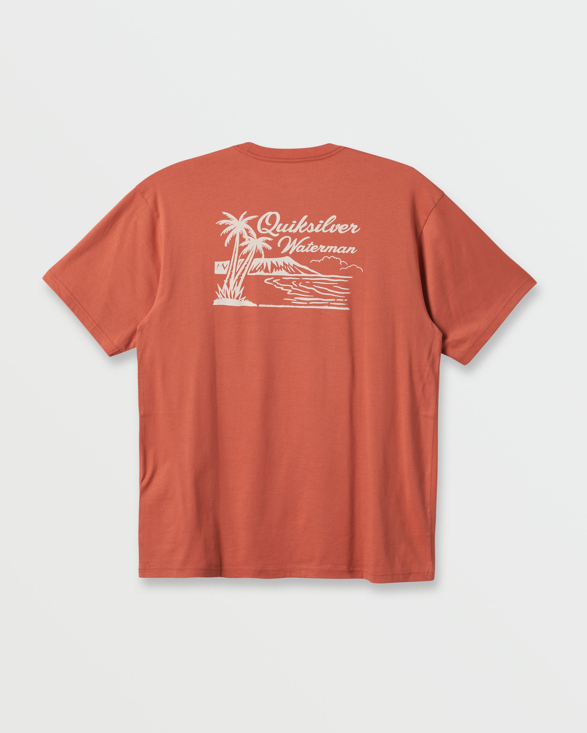 Waterman Island Man T-Shirt - Apricot | Quiksilver