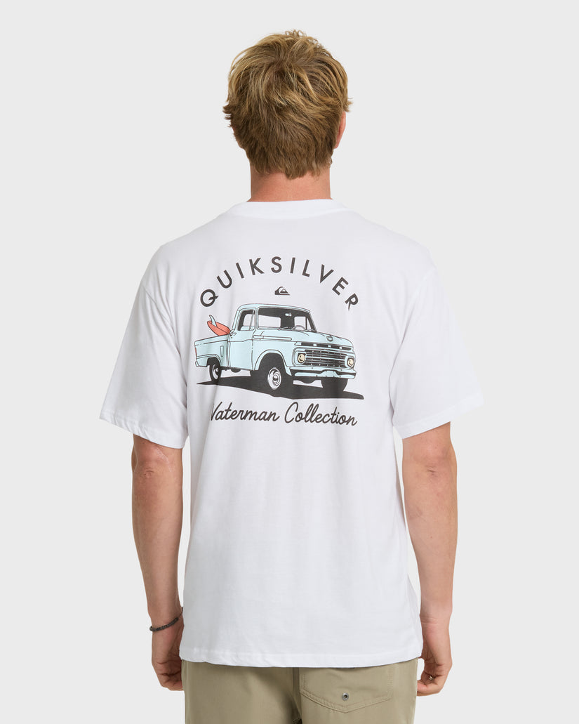 Waterman-Four-Wheeler-Classic-T-shirt-White-2