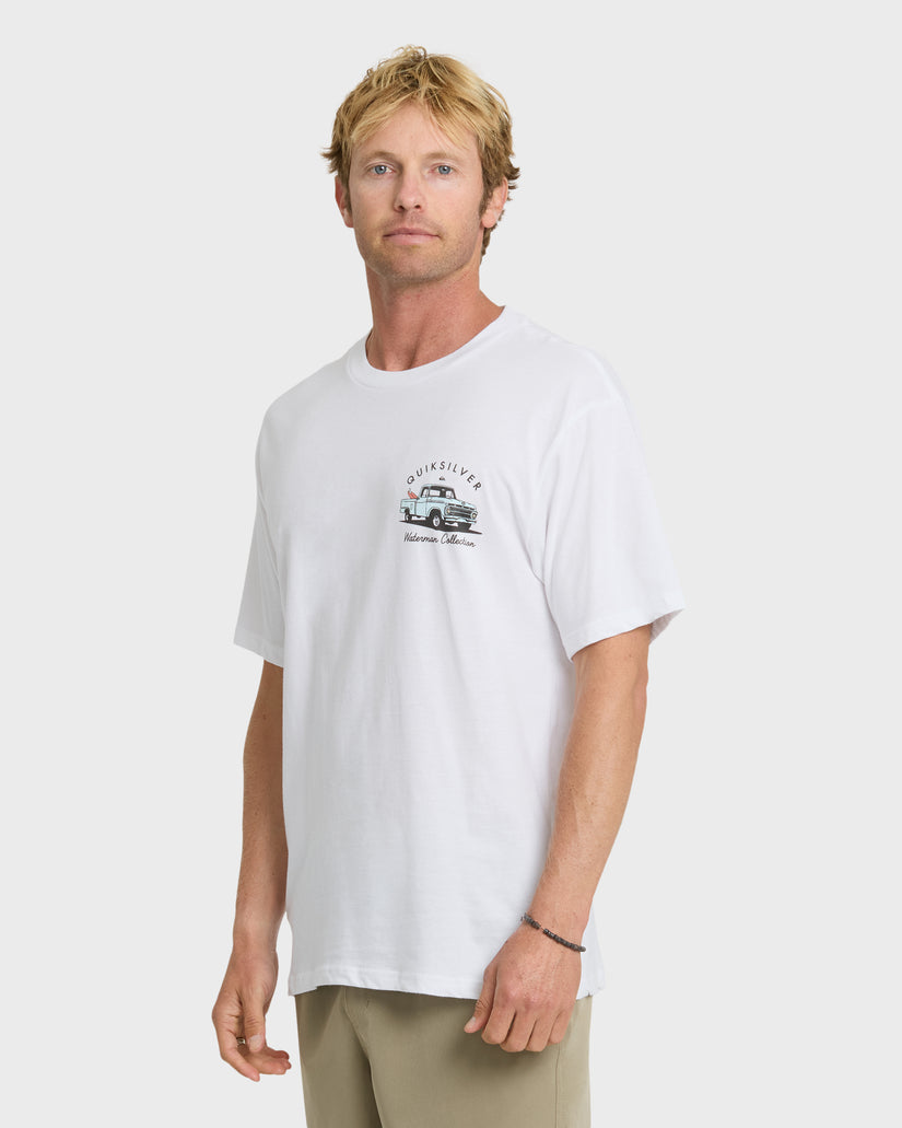 Waterman-Four-Wheeler-Classic-T-shirt-White-4