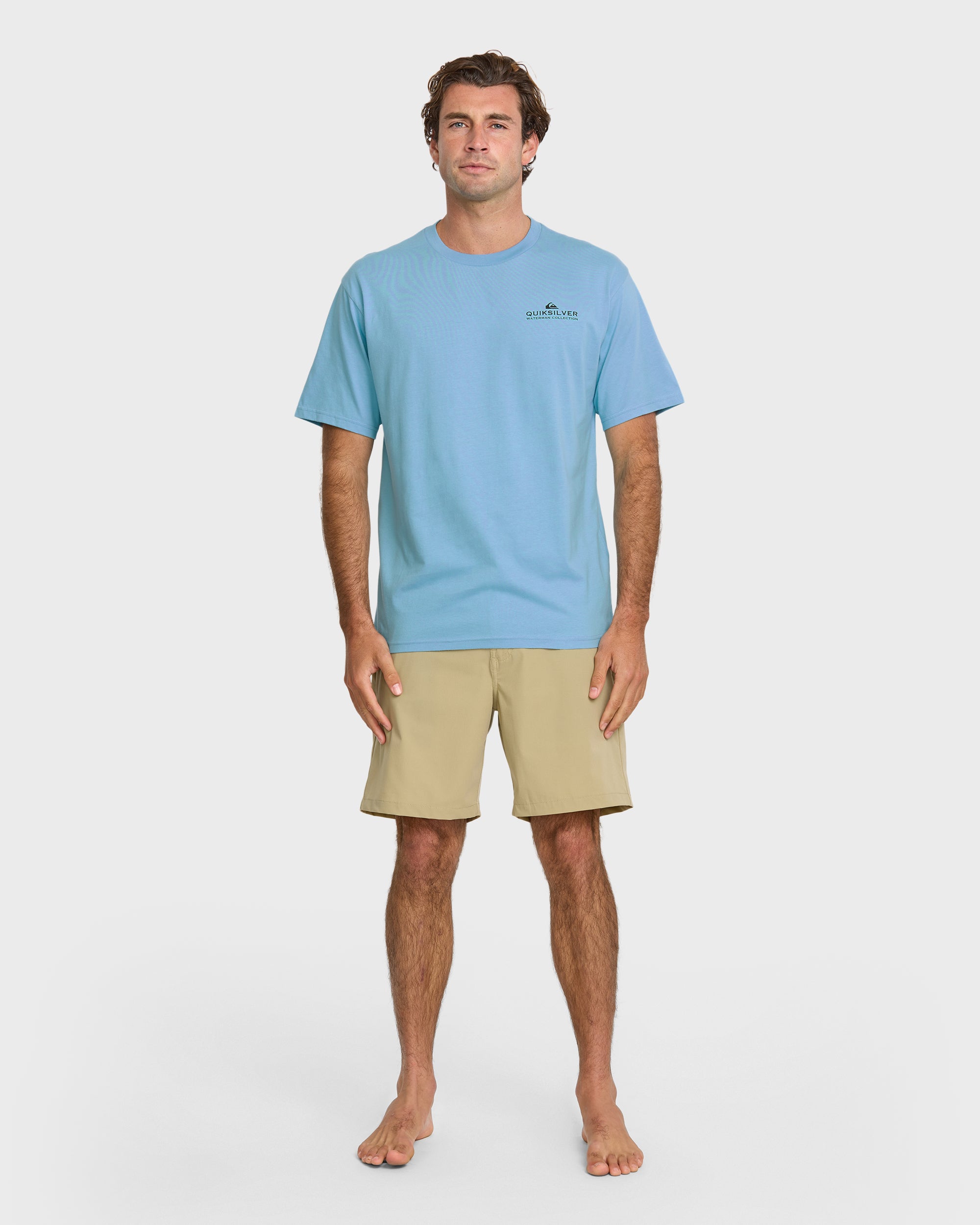 Waterman Fishing Trip Classic T-shirt - Cali Blue | Quiksilver