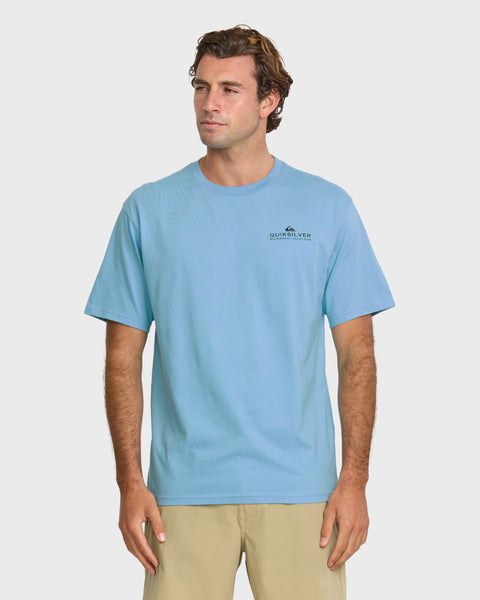 Waterman Fishing Trip Classic T-shirt - Cali Blue | Quiksilver