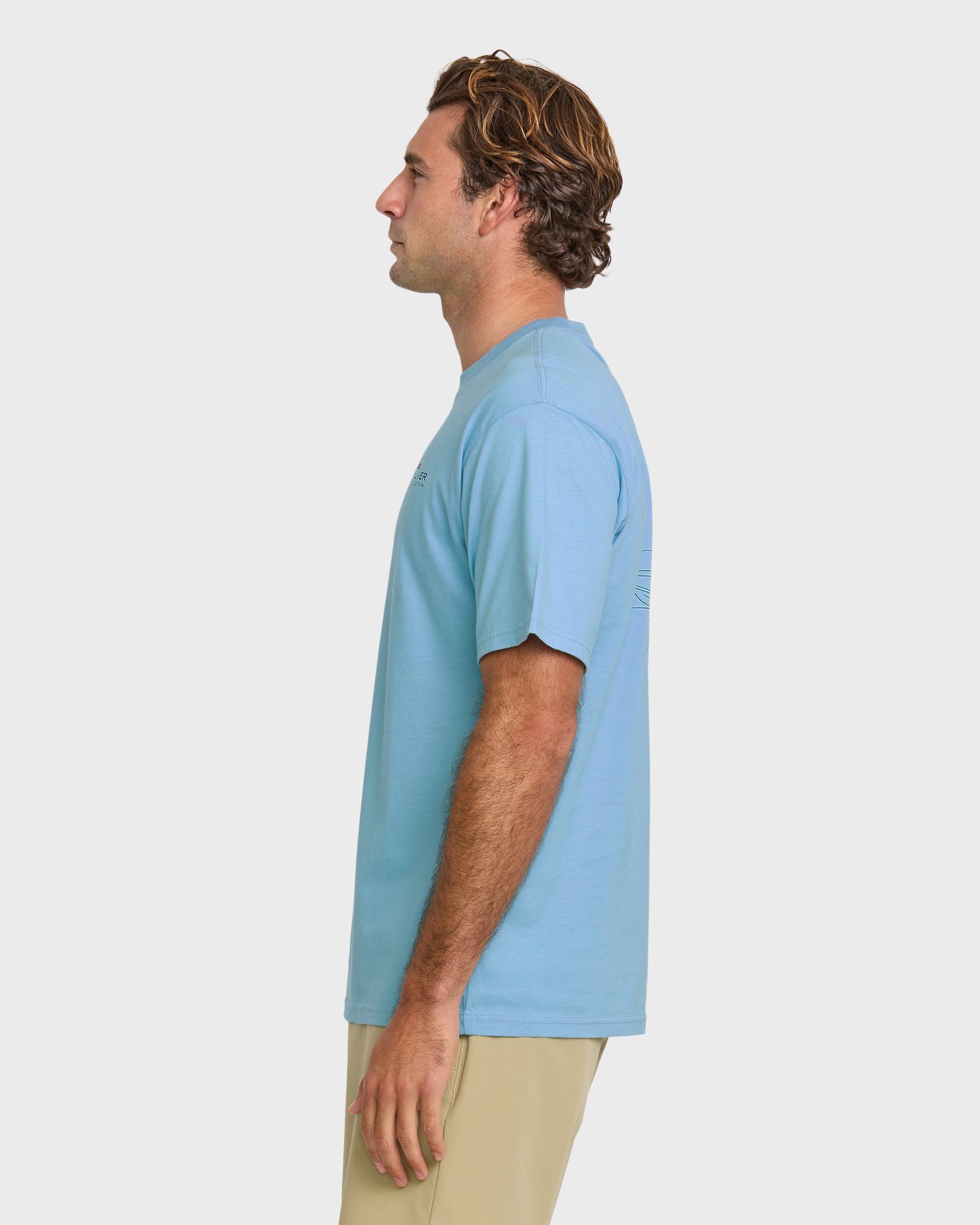 Waterman Fishing Trip Classic T-shirt - Cali Blue | Quiksilver