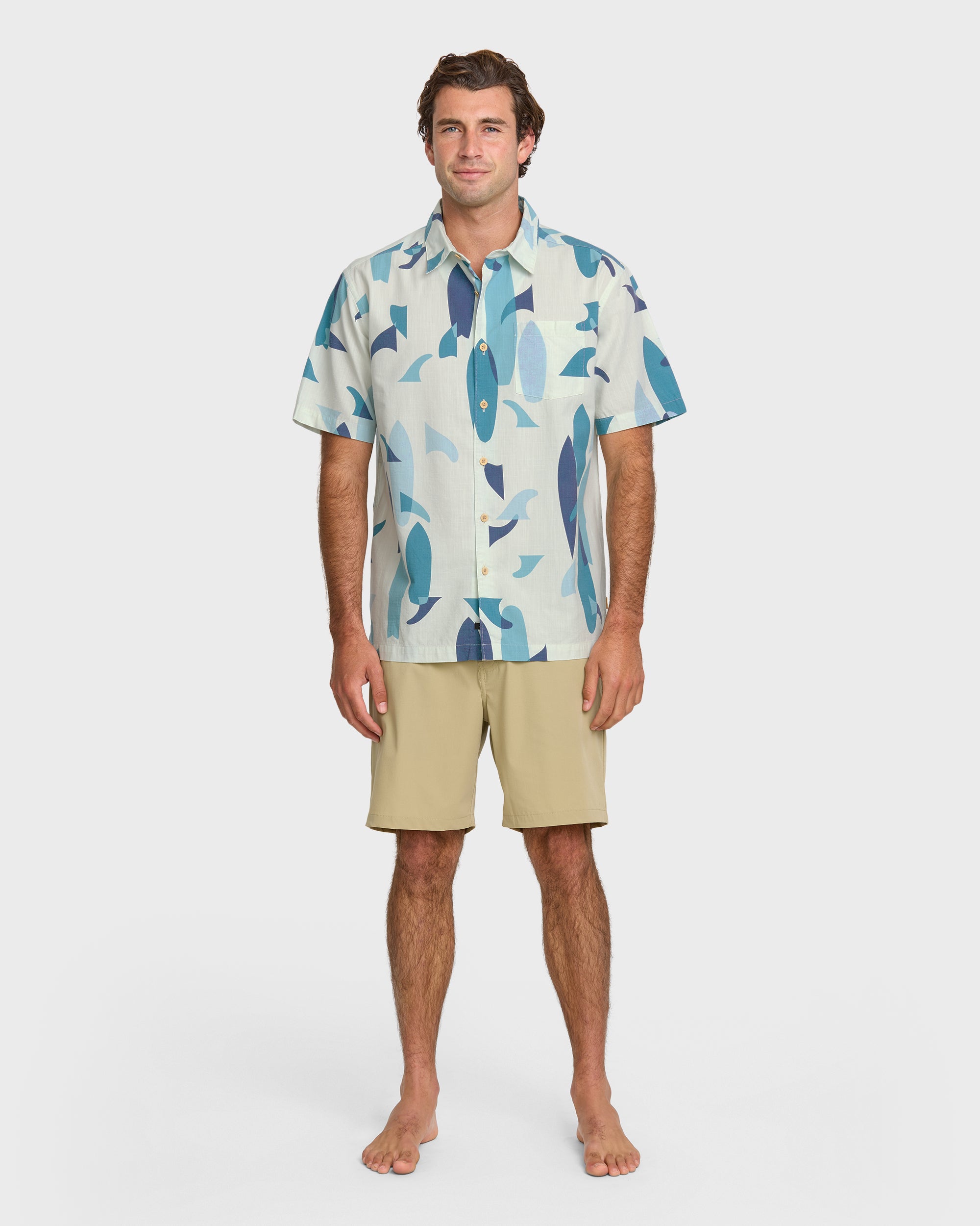 Waterman Boardo Shirt - Sea Blue | Quiksilver