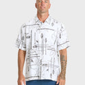 Waterman Paddle Out Short Sleeve Woven Shirt - White