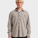Waterman Harvest Flannel Shirt - Taupe Heather