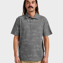 Waterman Island Daze Polo T-Shirt - Phantom Heather